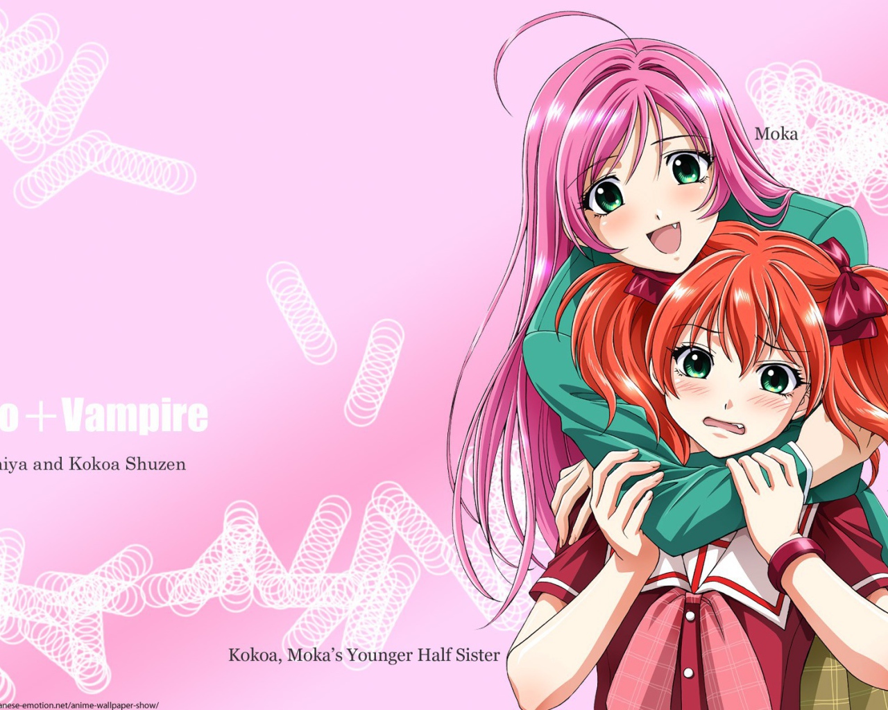 Аниме сериал Крестик + Вампир