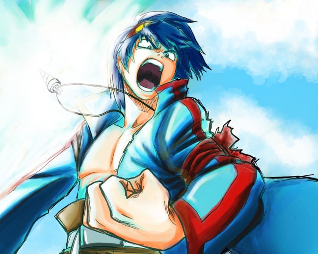 Аниме сериал Гуррен-Лаганн