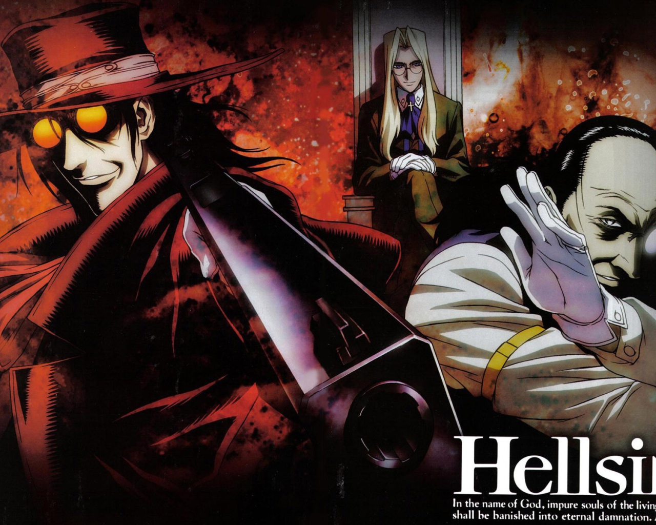 Аниме сериал Hellsing