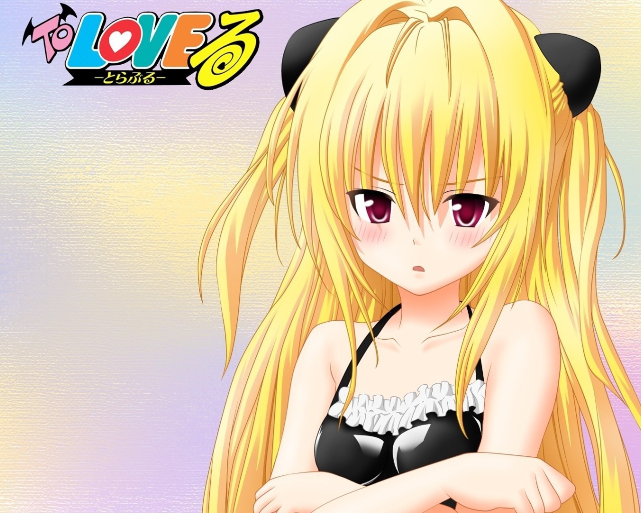 Блондинка в аниме Любовь и прочие неприятности