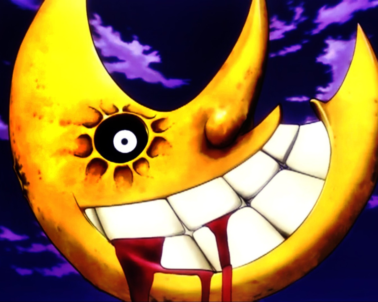 Кровавая луна в аниме Soul Eater