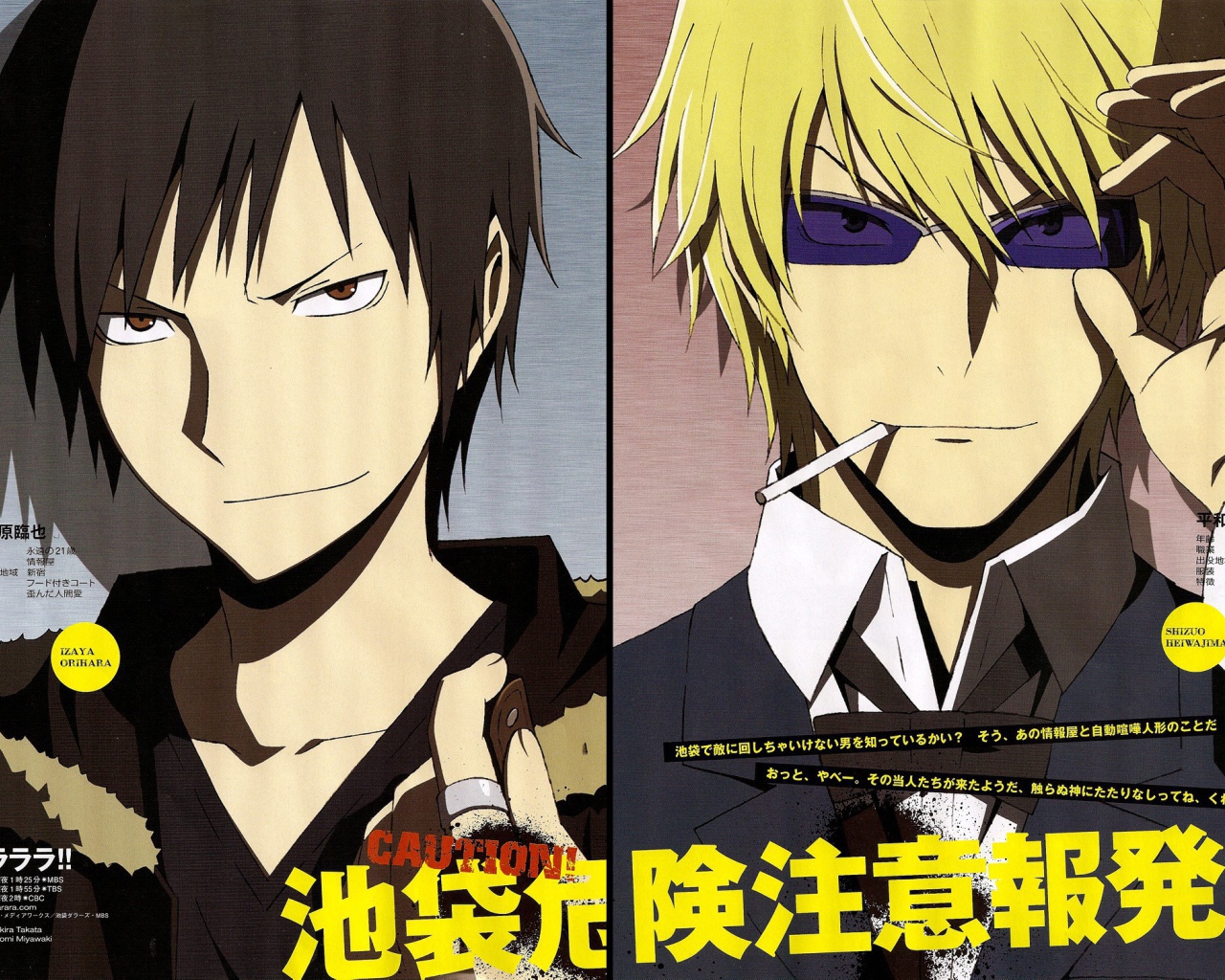 Книга аниме Дюрарара!!