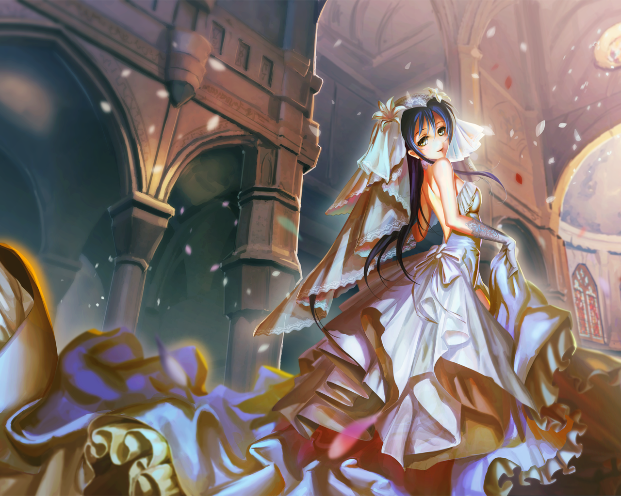 Невеста в церкви, аниме Love Live