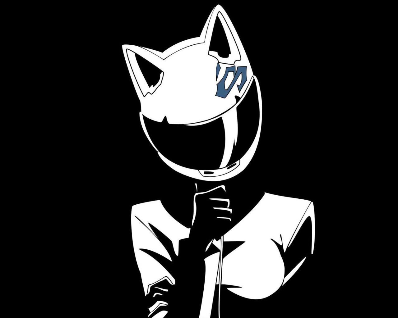 Девушка кошка в аниме Дюрарара!!