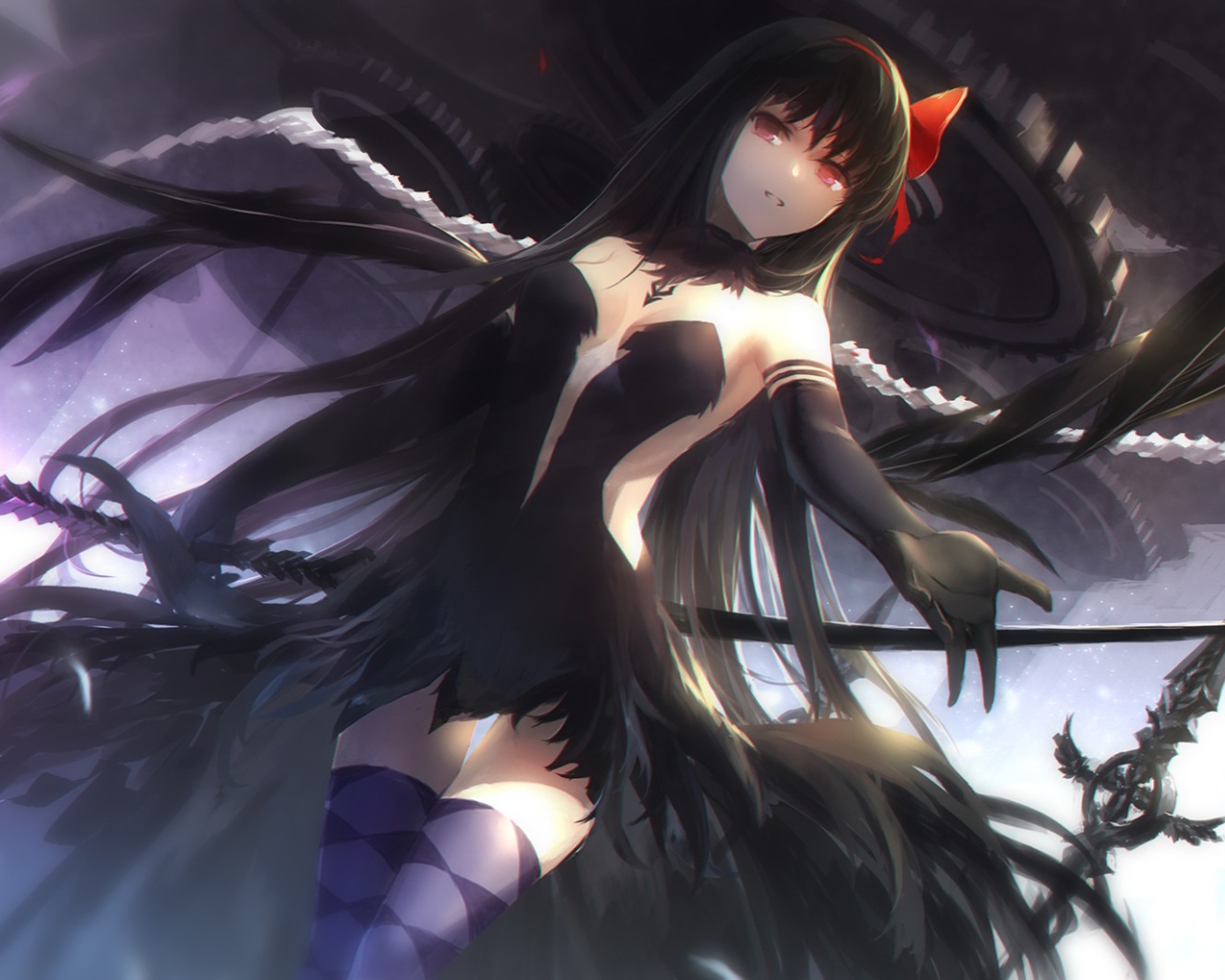 Персонаж аниме Девочка-волшебница Мадока