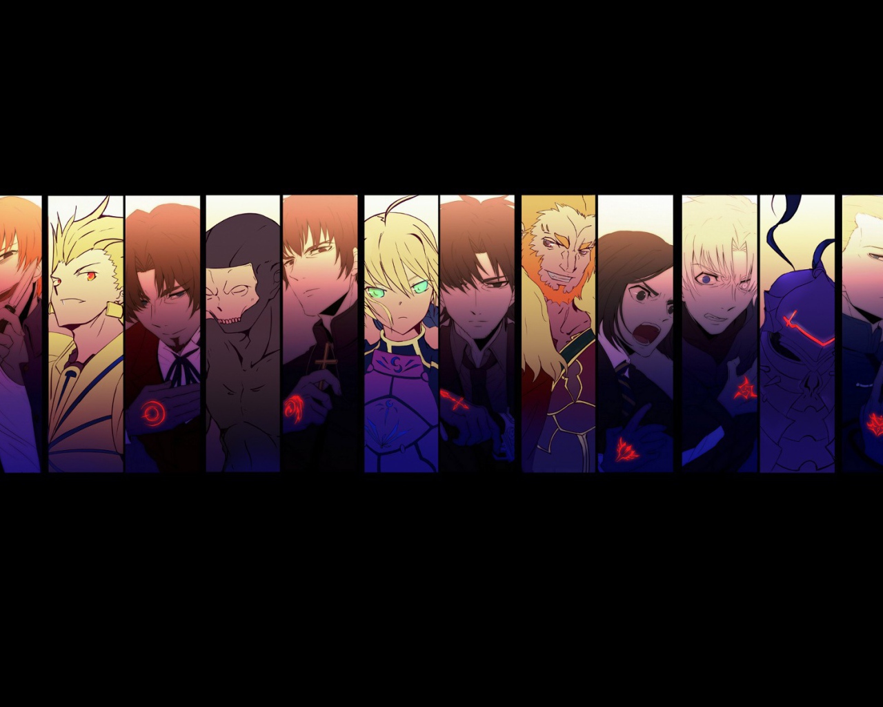 Персонажи аниме Fate-Zero