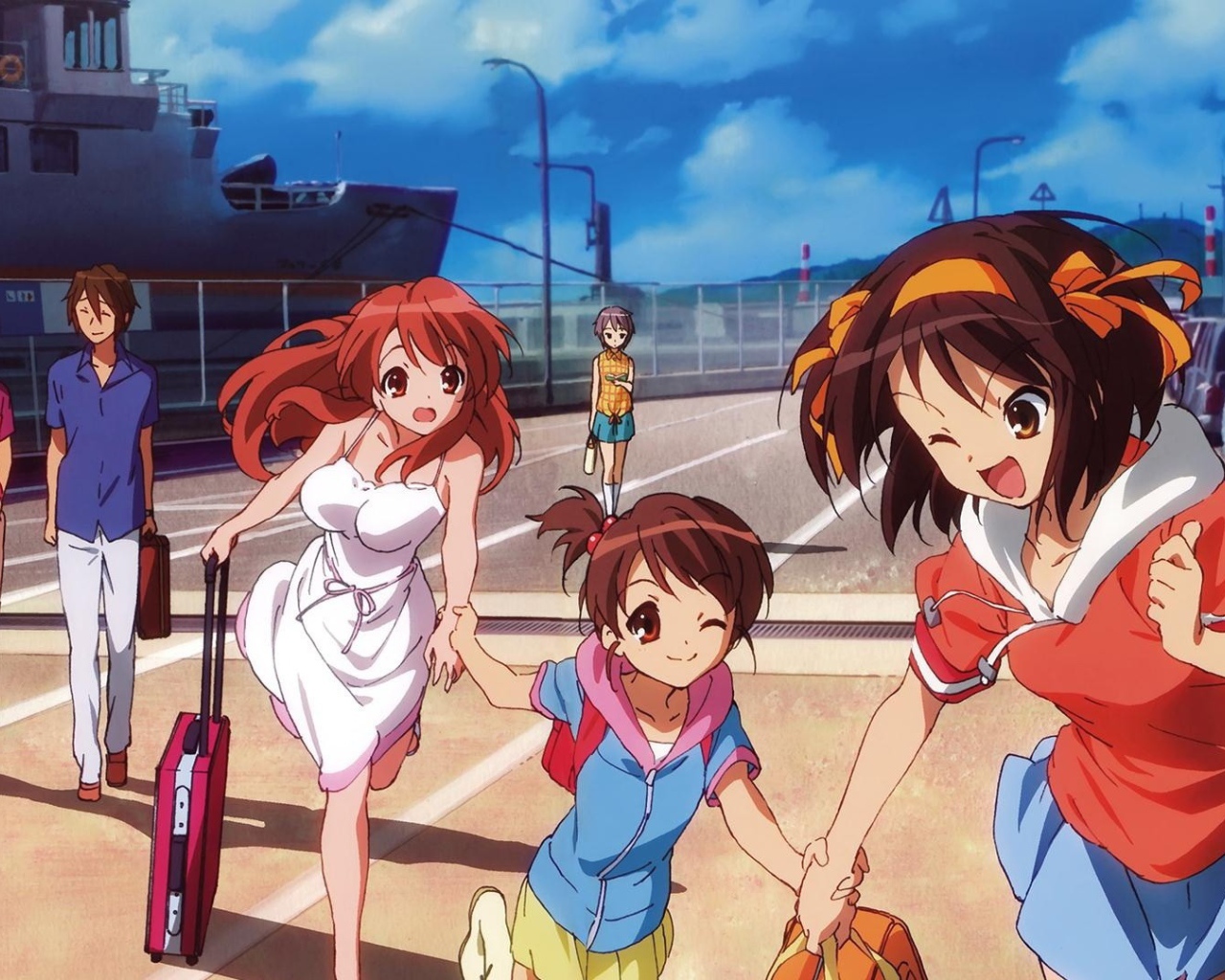 Персонажи аниме Меланхолия Харухи Судзумии