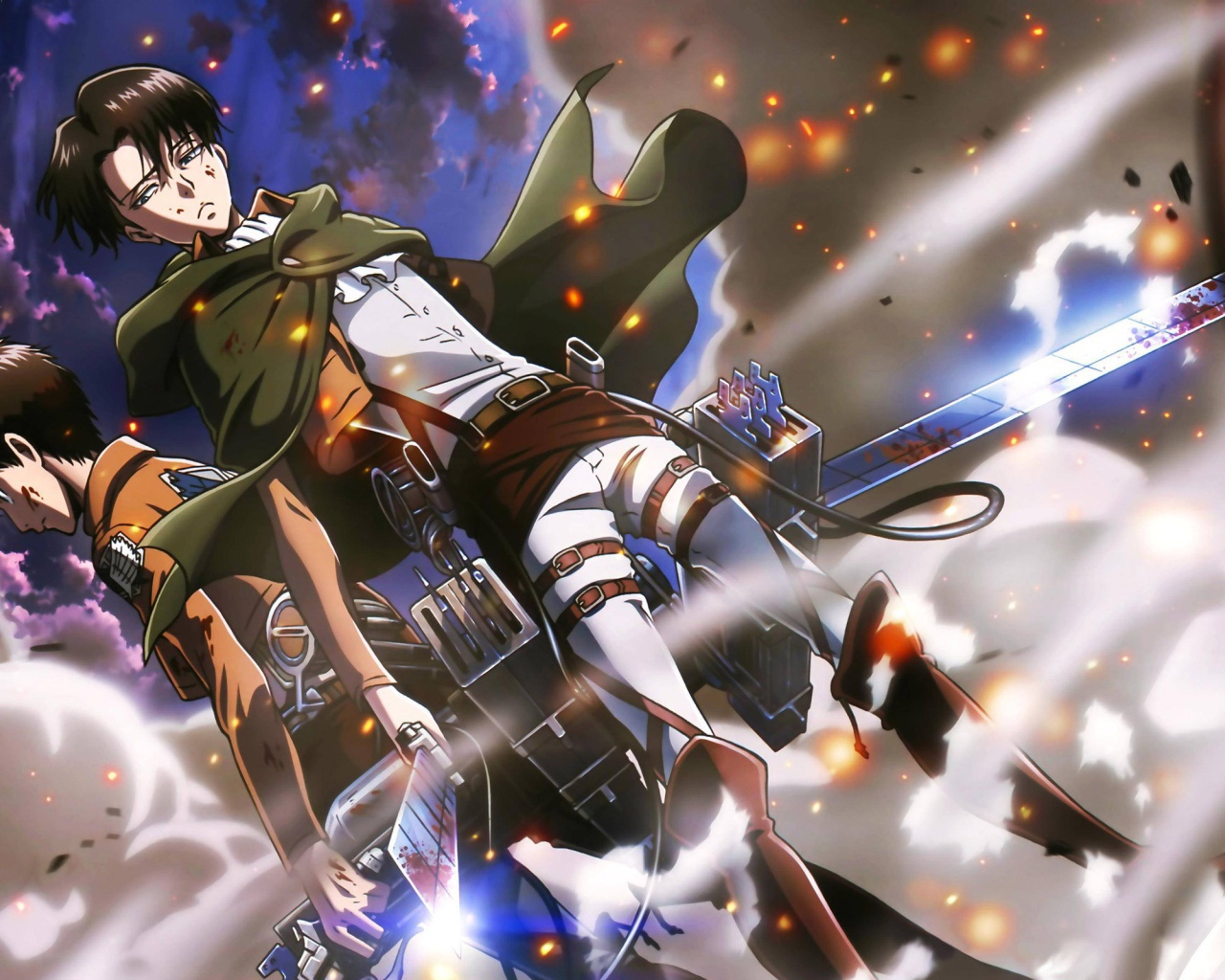 Персонажи аниме Вторжение гигантов