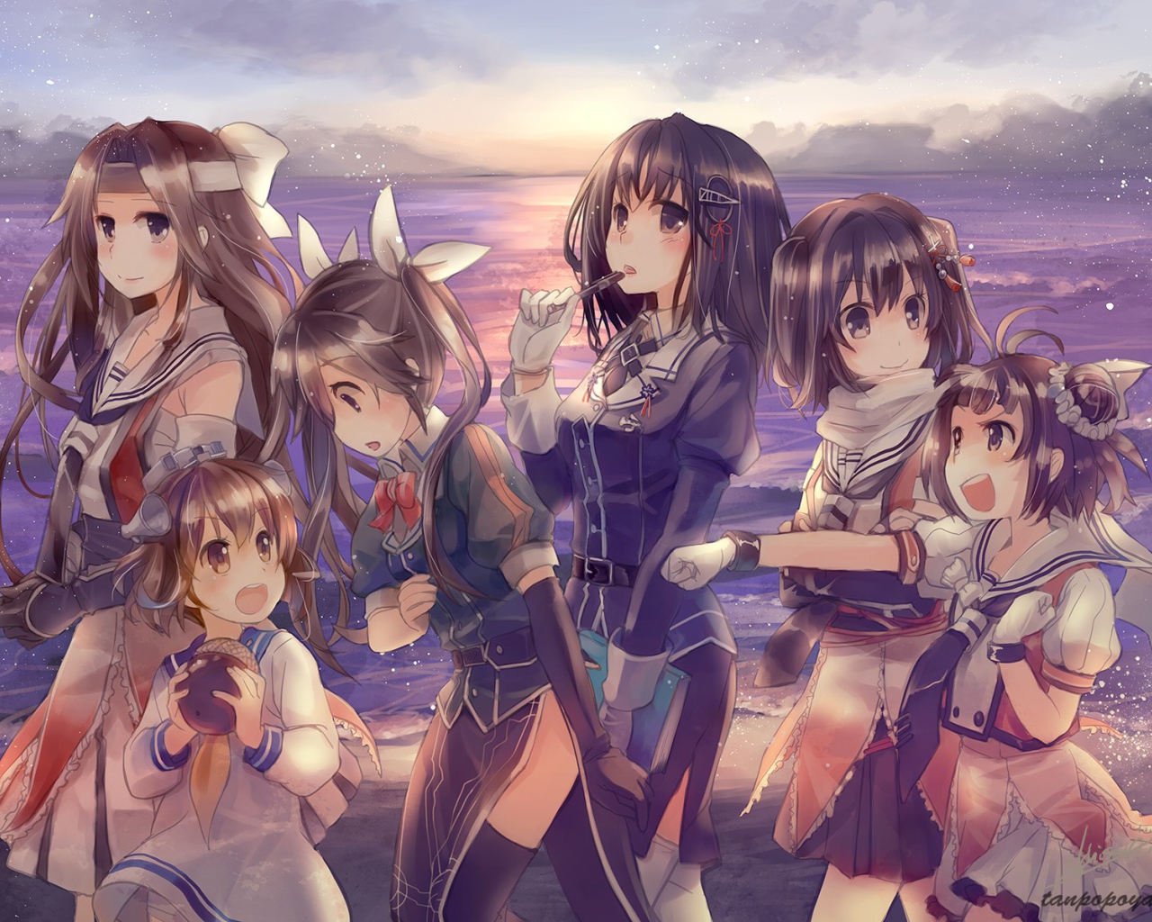 Персонажи аниме Kantai Collection