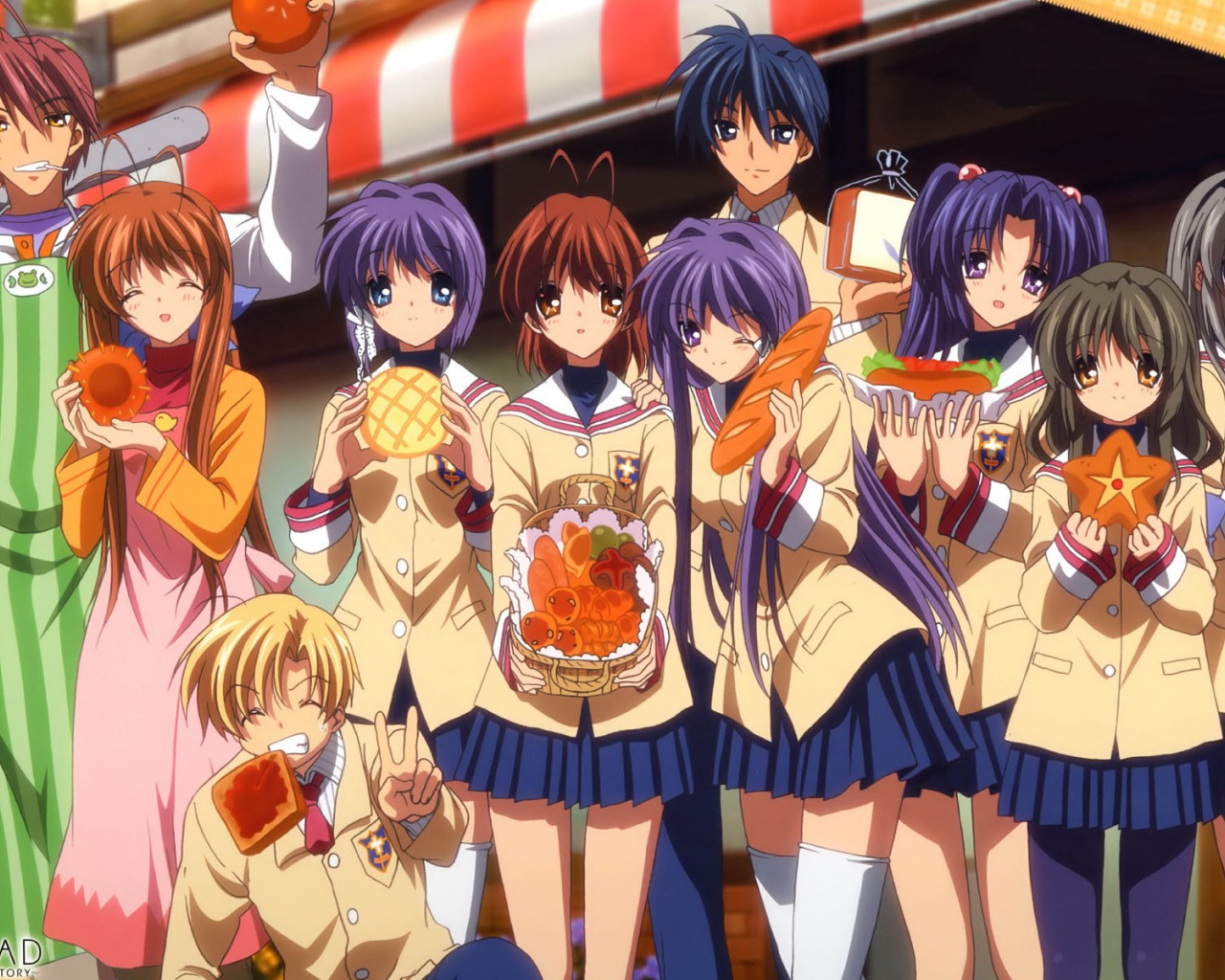 Персонажи аниме Кланнад