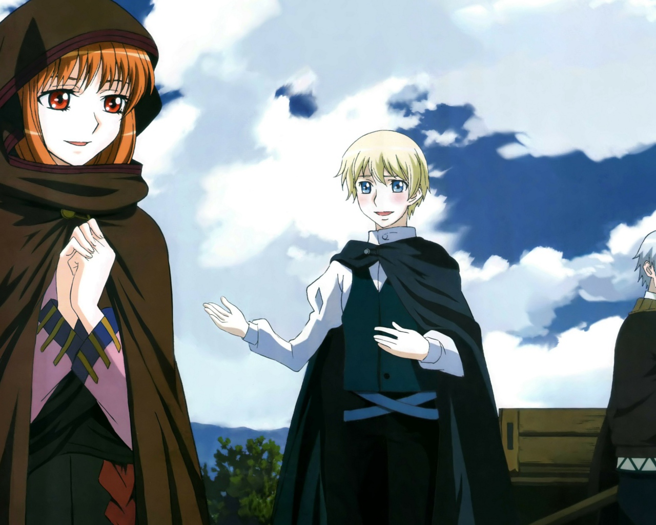 Персонажи аниме Волчица и пряности