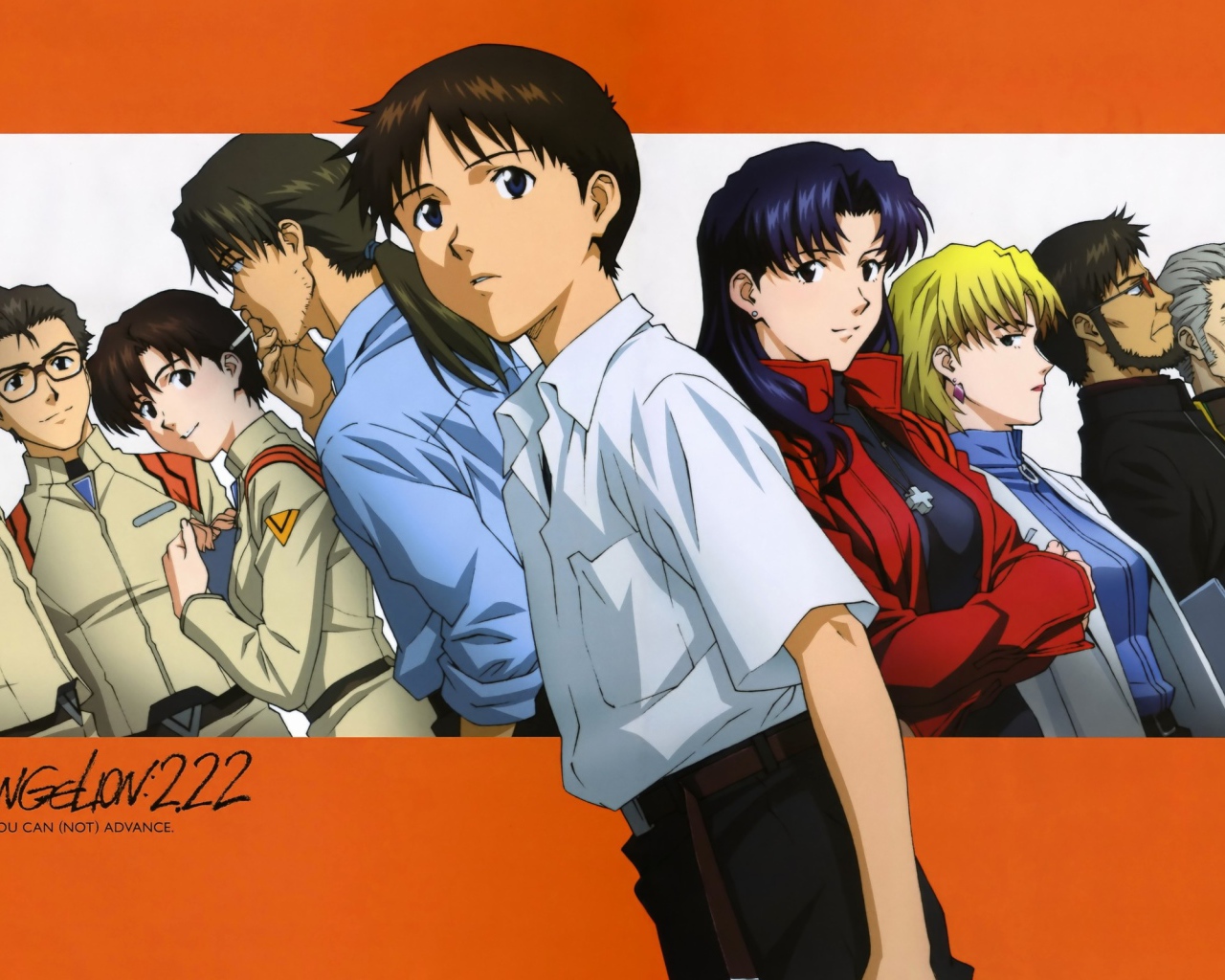 Персонажи аниме Evangelion 222