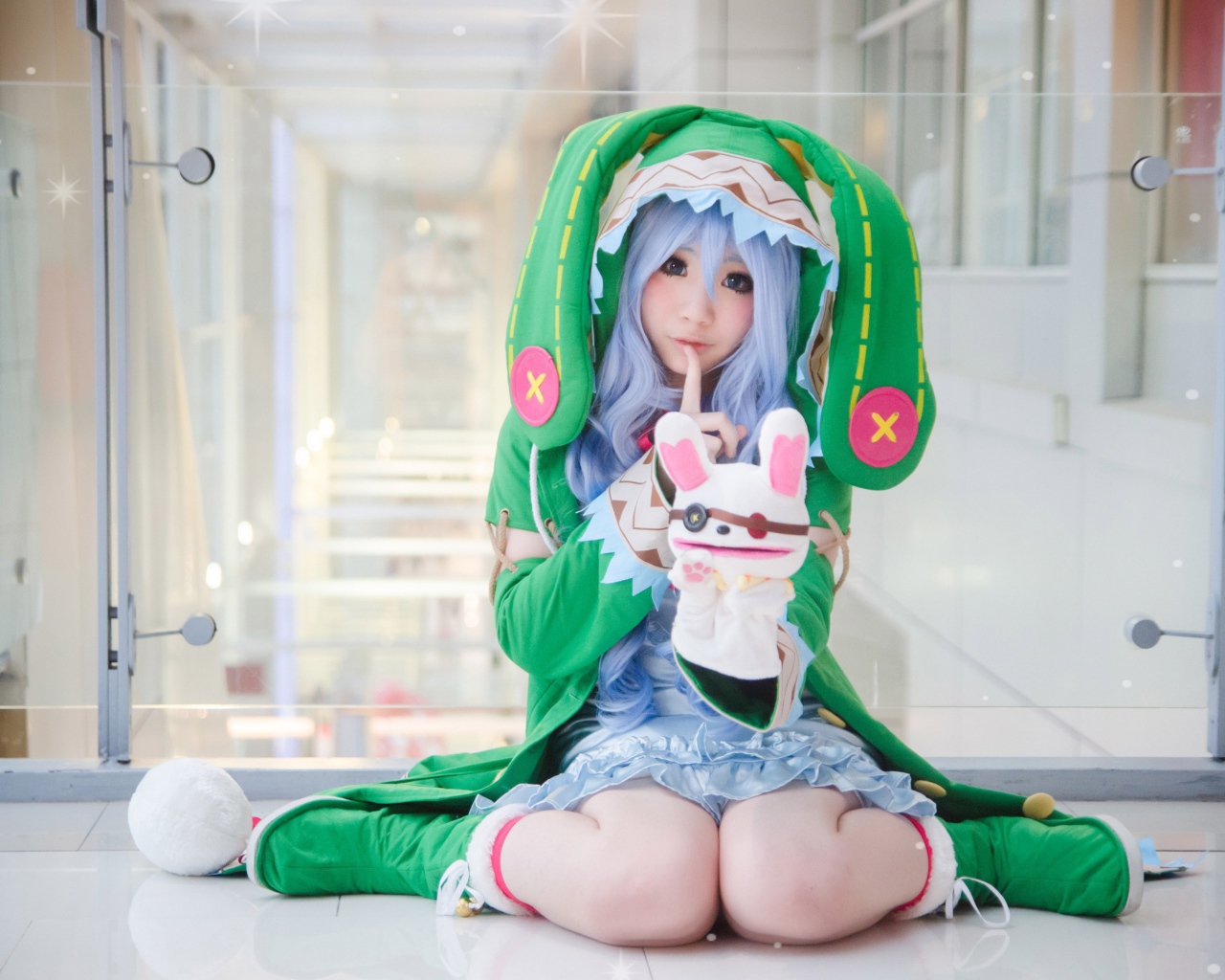 Милая гейша из аниме Date A Live