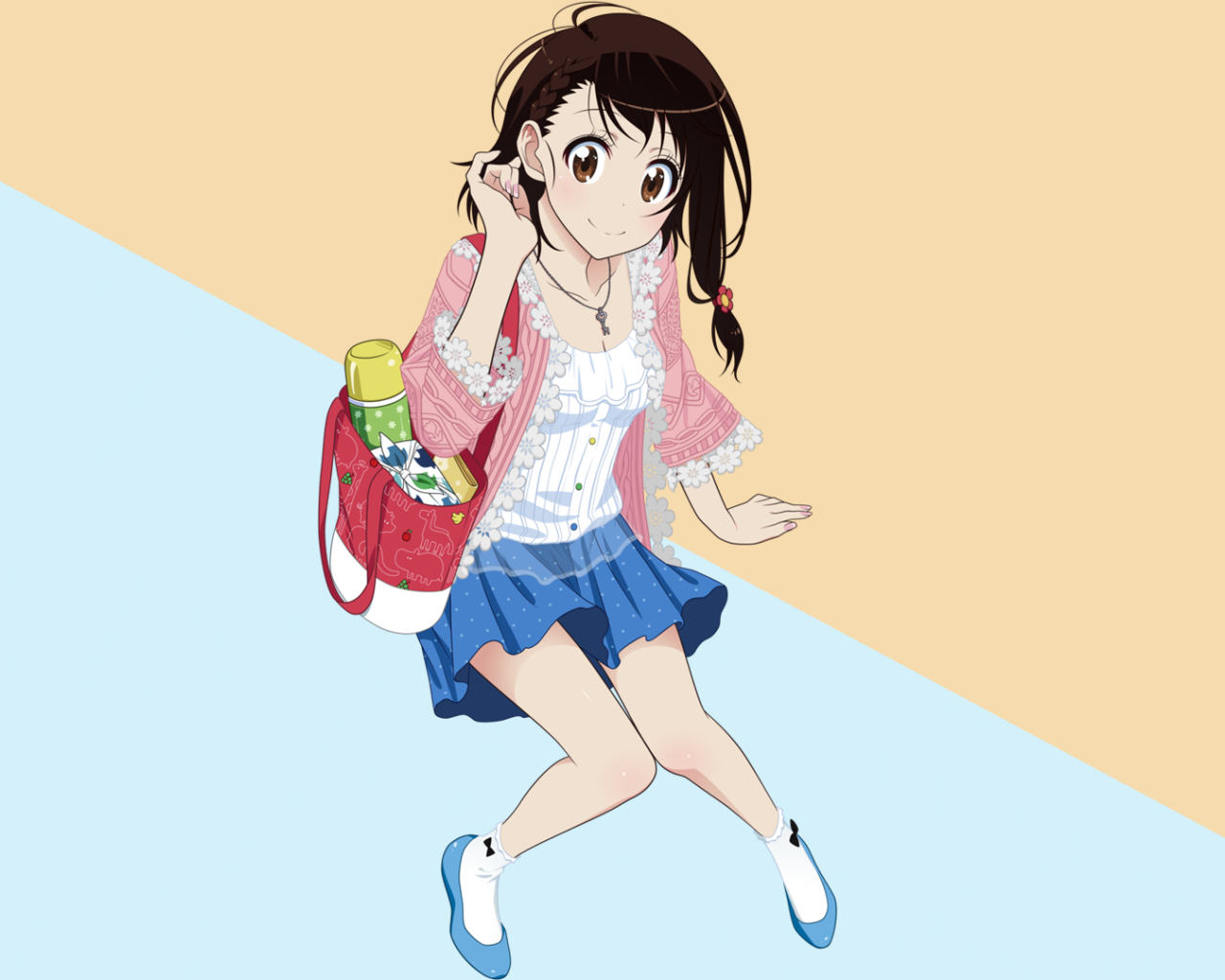 Милая девушка аниме Nisekoi