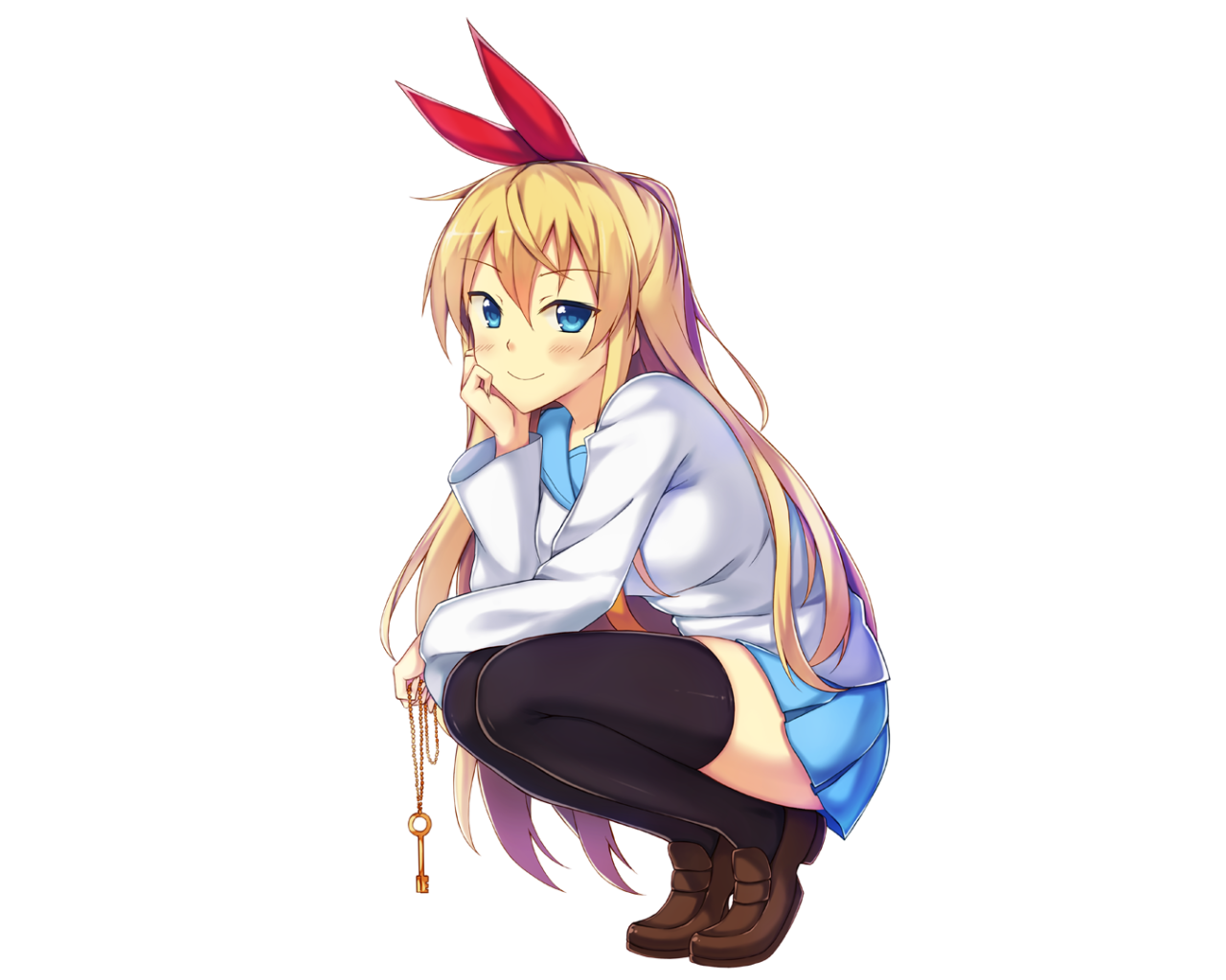 Милая девушка аниме Притворная любовь