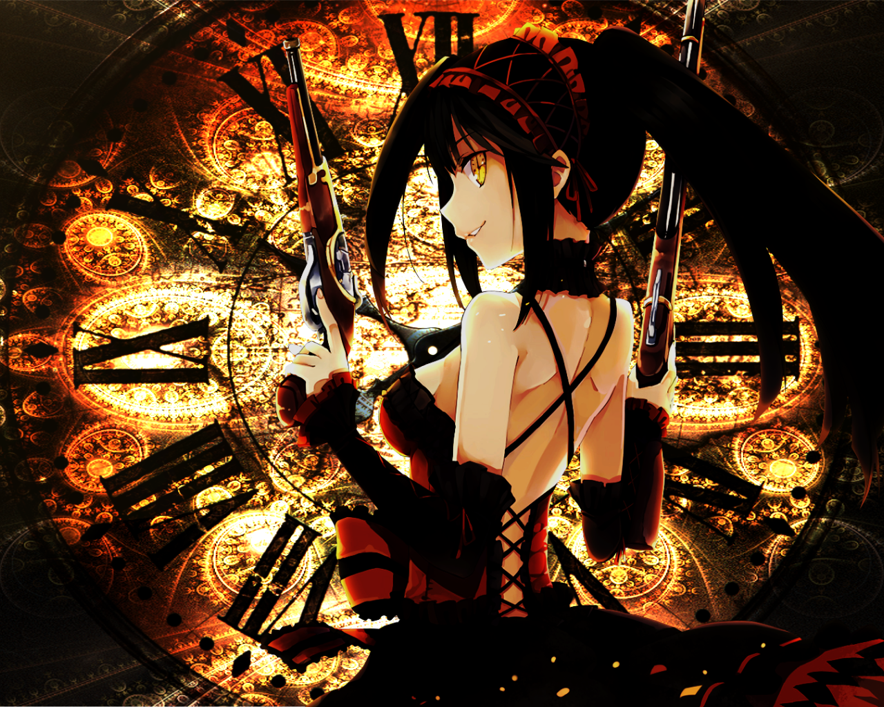 Опасная девушка из аниме Date A Live