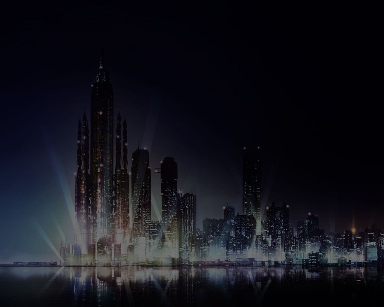 Темный город в аниме Psycho-Pass