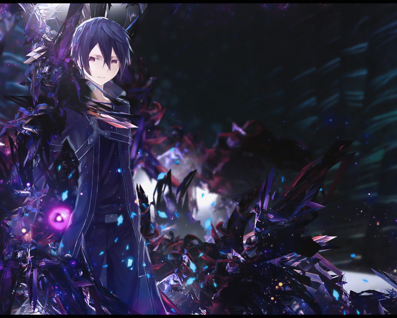 Темный герой аниме Sword Art Online