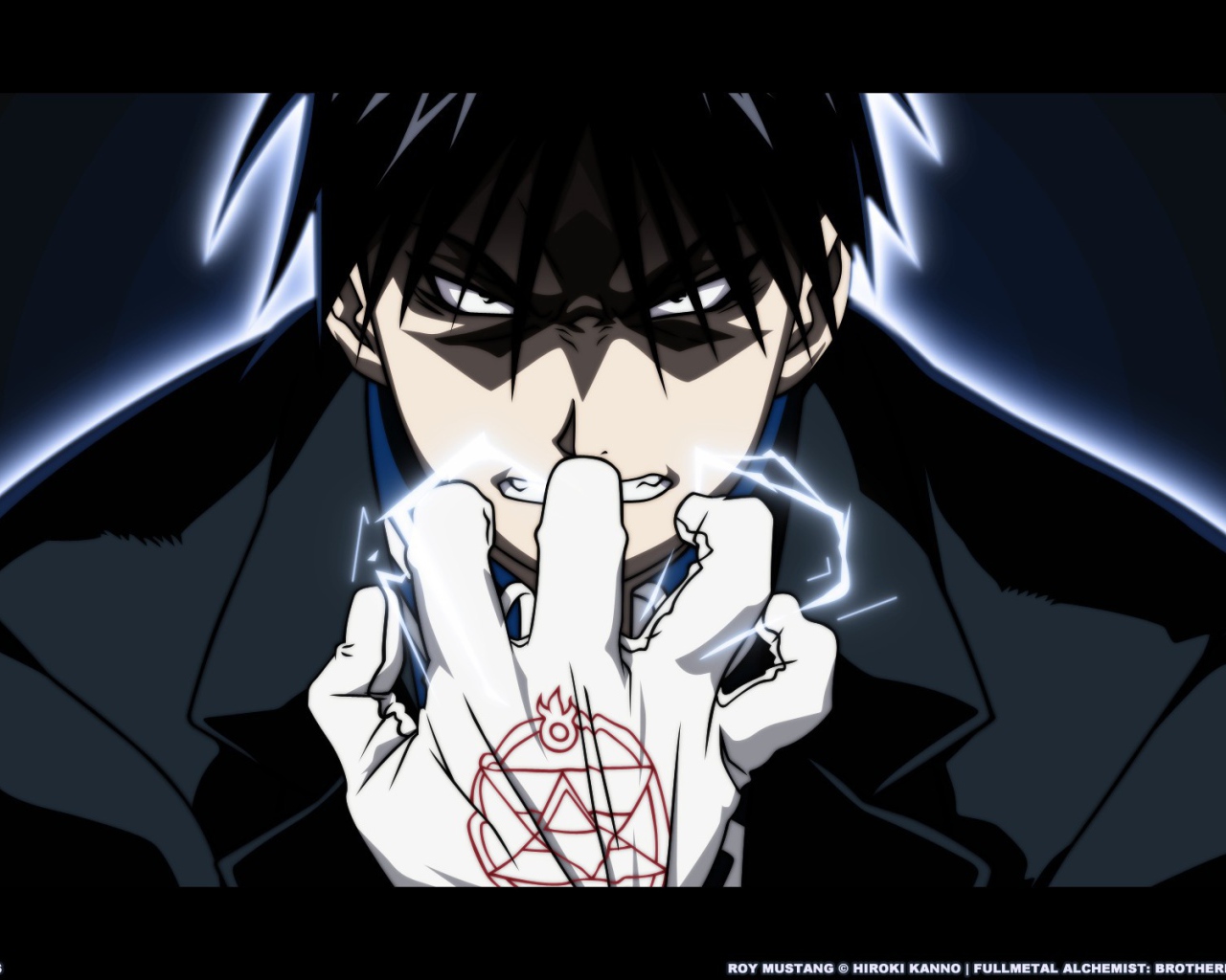 Темный герой аниме Стальной алхимик