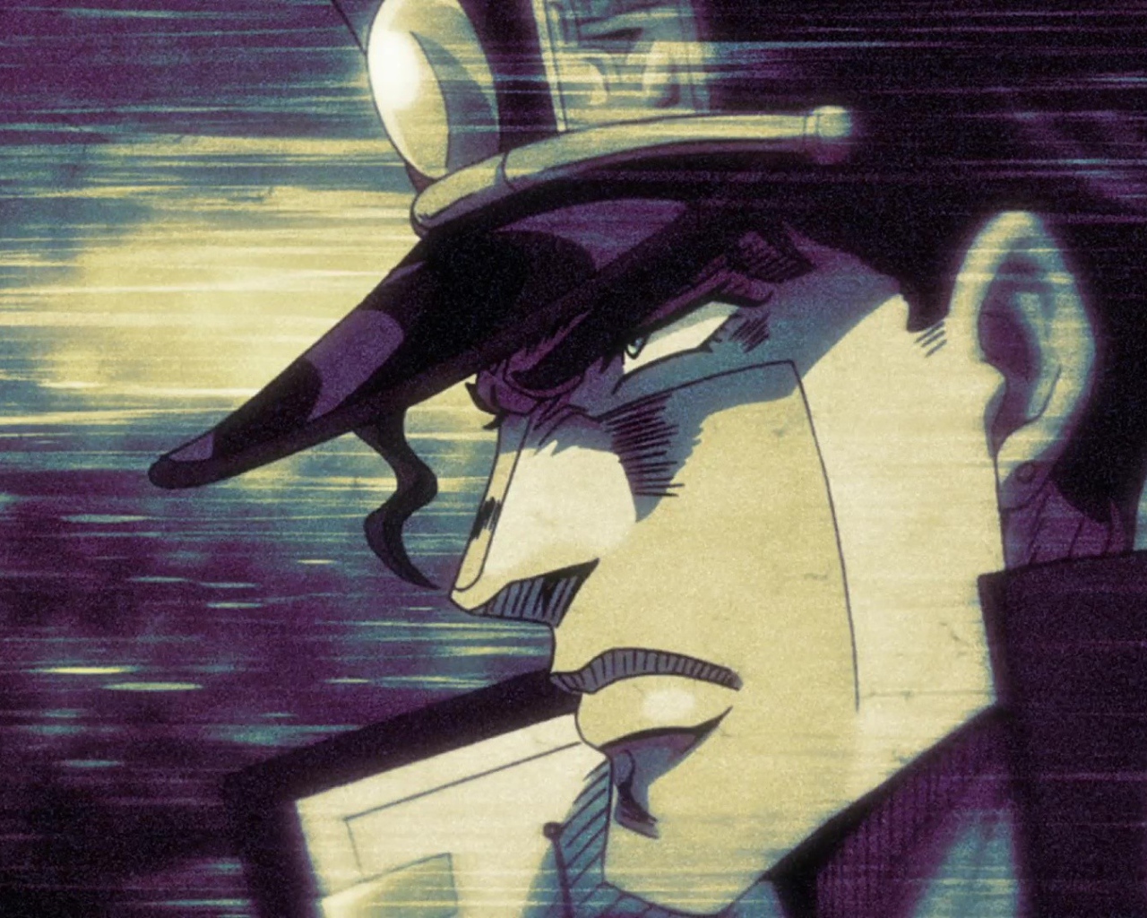 Джотаро в аниме Приключения Джоджо