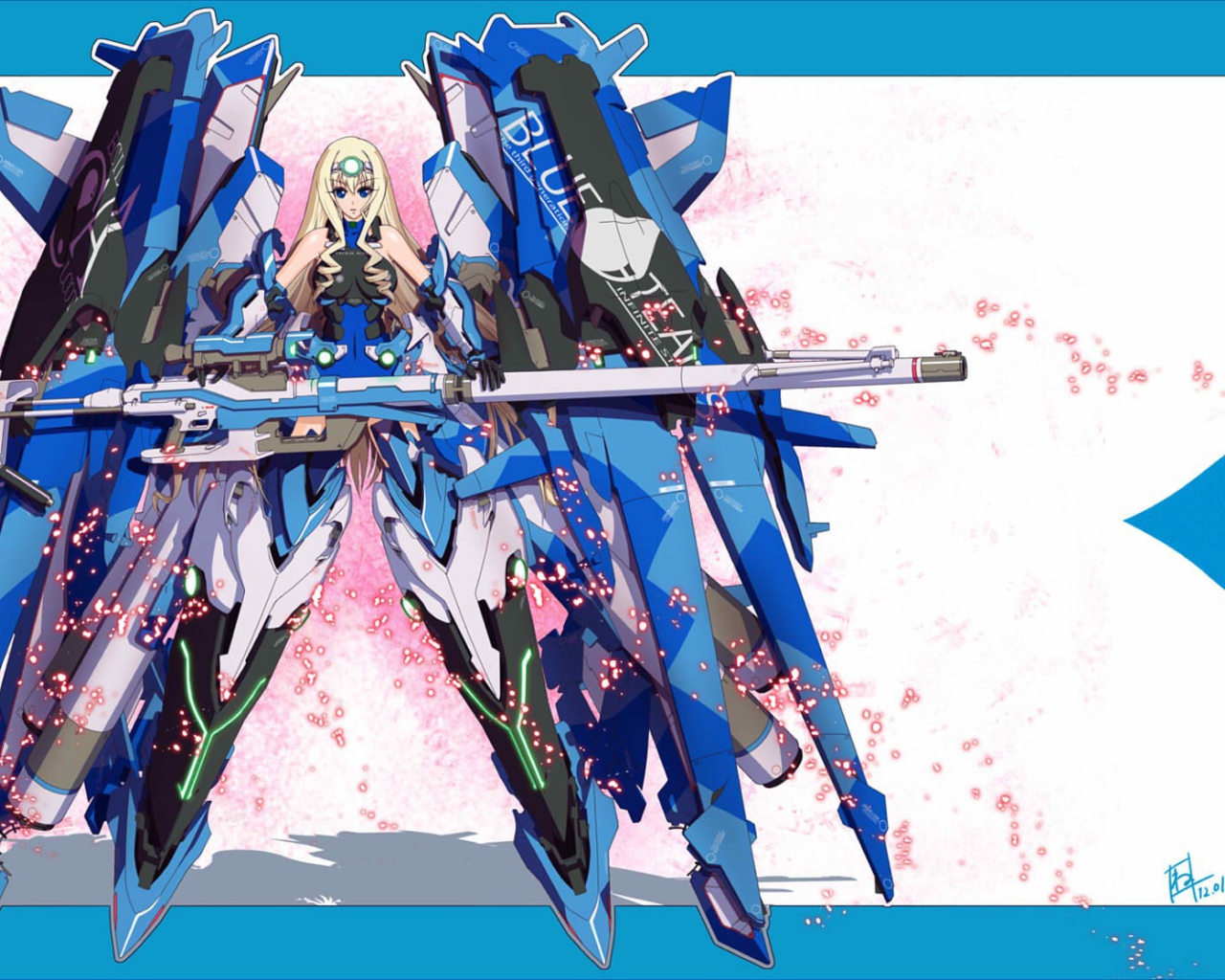 Экзоскелет в аниме Бесконечные небеса