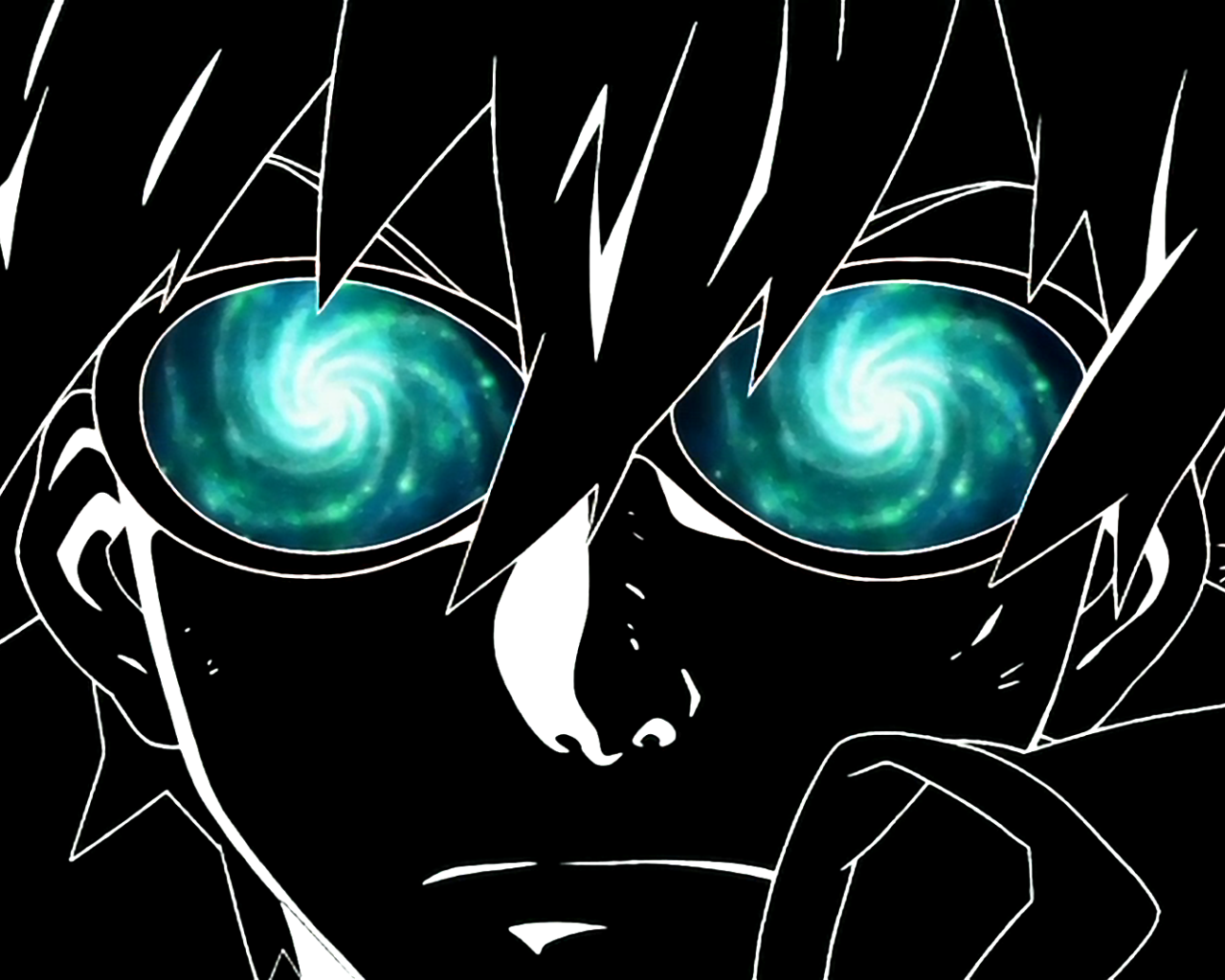 Глаза персонажа аниме Тэнгэн Топпа Гуррен-Лаганн