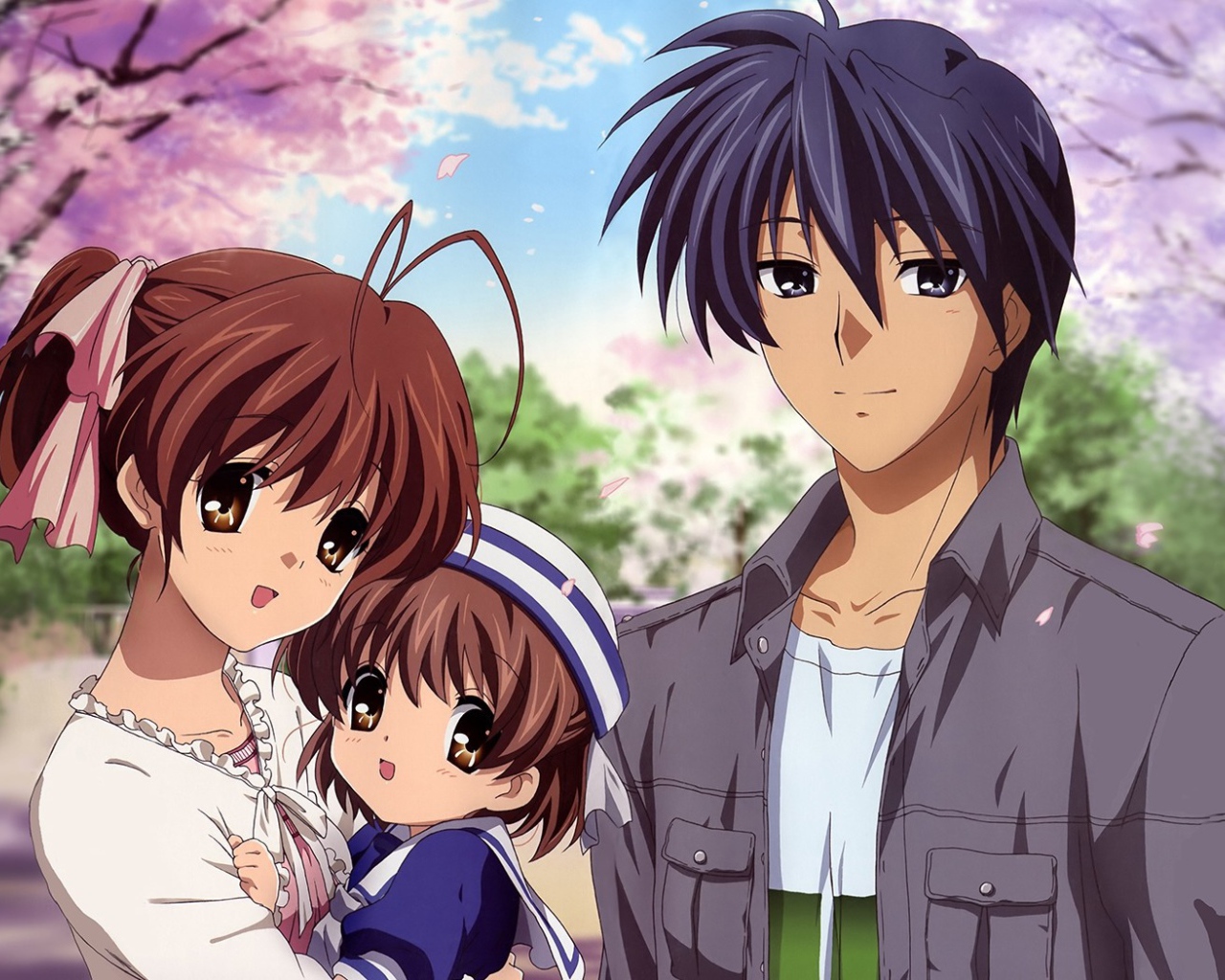 Семья в аниме Кланнад