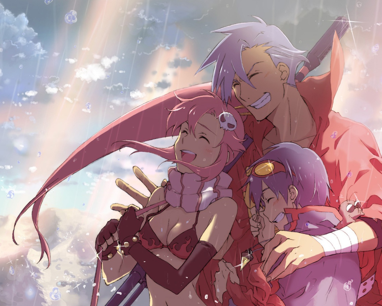 Семья из аниме Гуррен-Лаганн