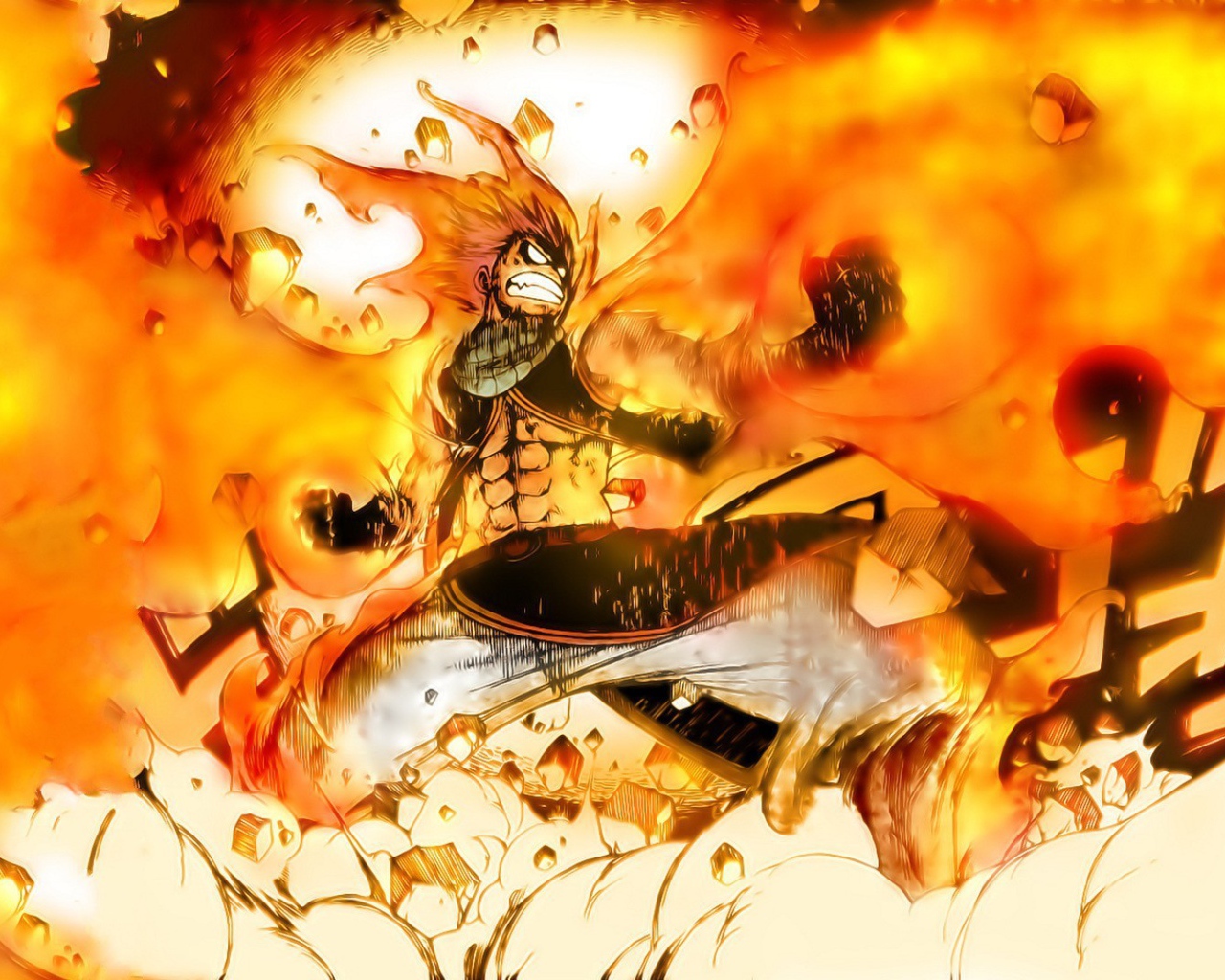 Огненный демон в аниме Сказка о хвосте феи