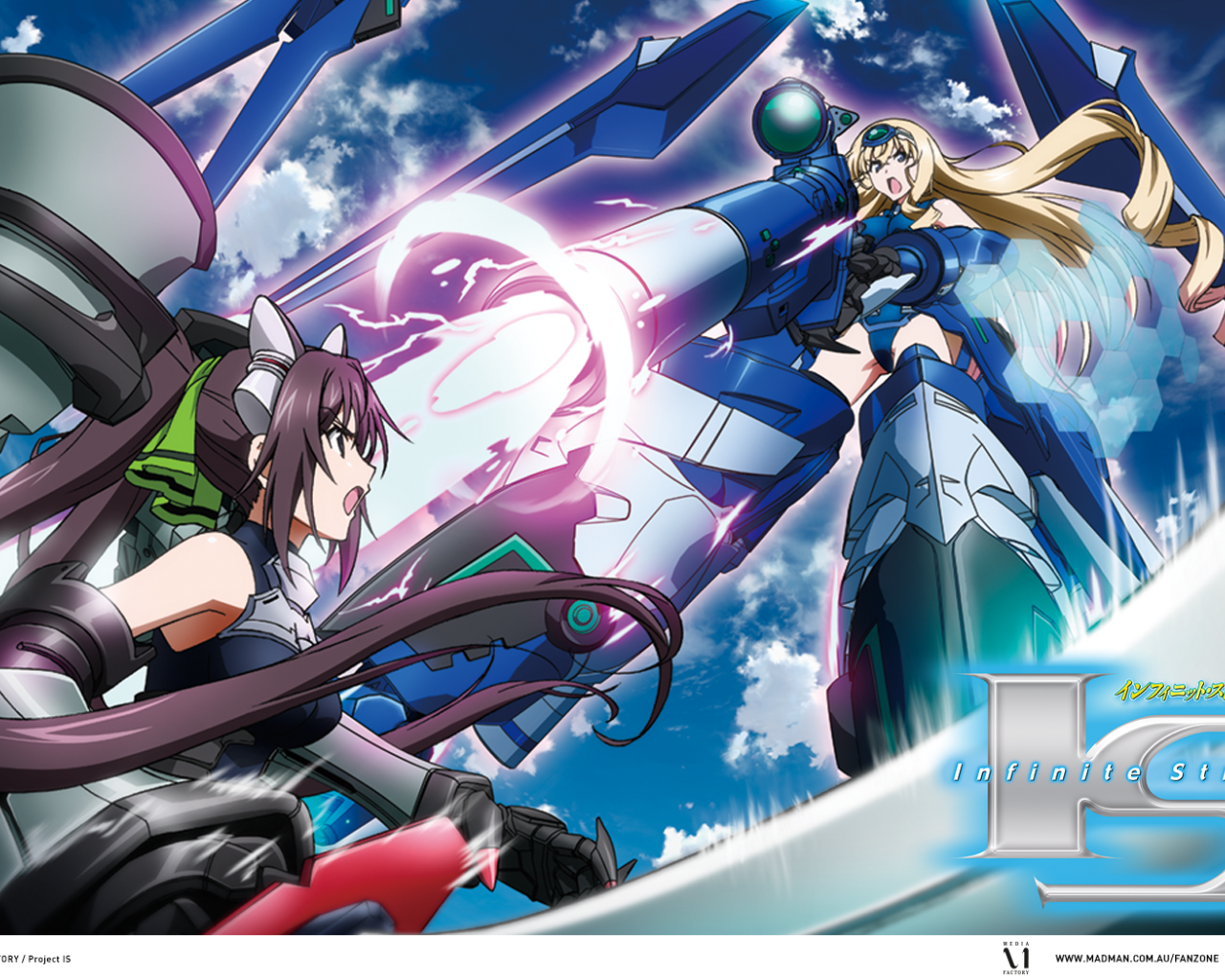 Бой в аниме Бесконечные небеса