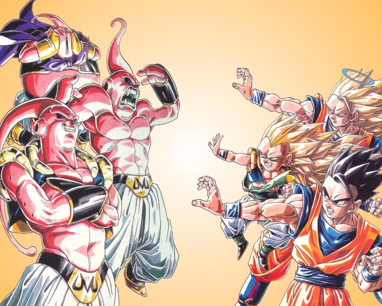 Схватка с троллями в аниме Dragon Ball