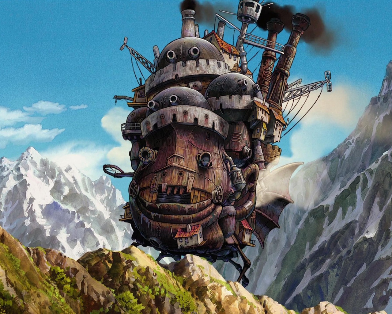 Летающий корабль в аниме Тоторо
