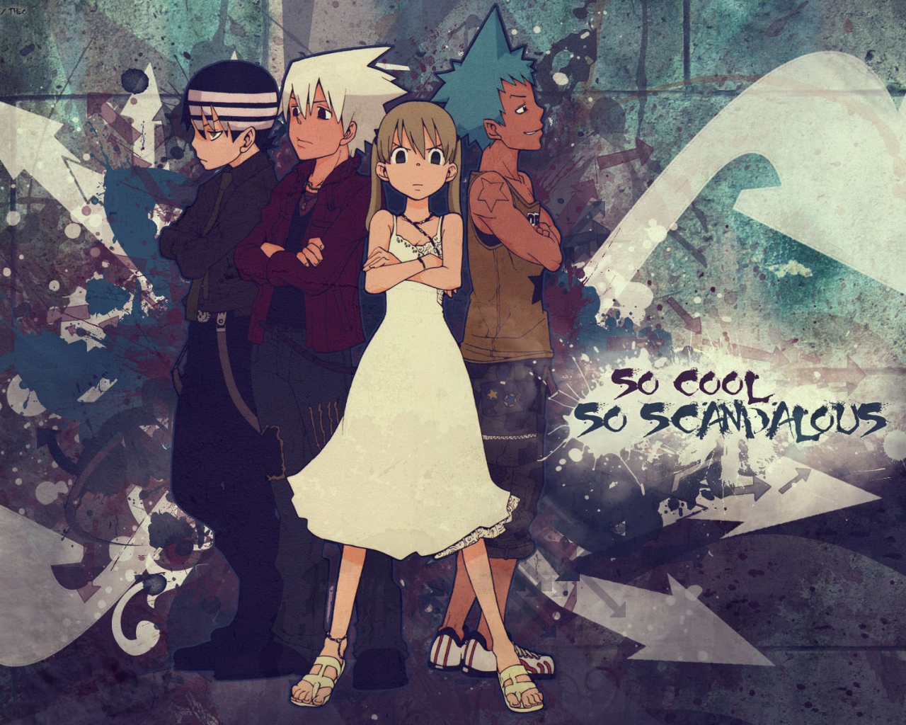 Друзья из аниме Пожиратель душ