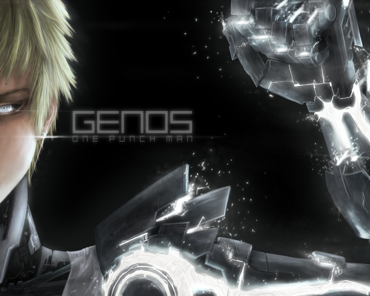 Генос из аниме Ванпанчмен