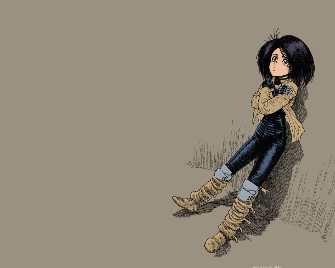 Галли из аниме Battle Angel Alita