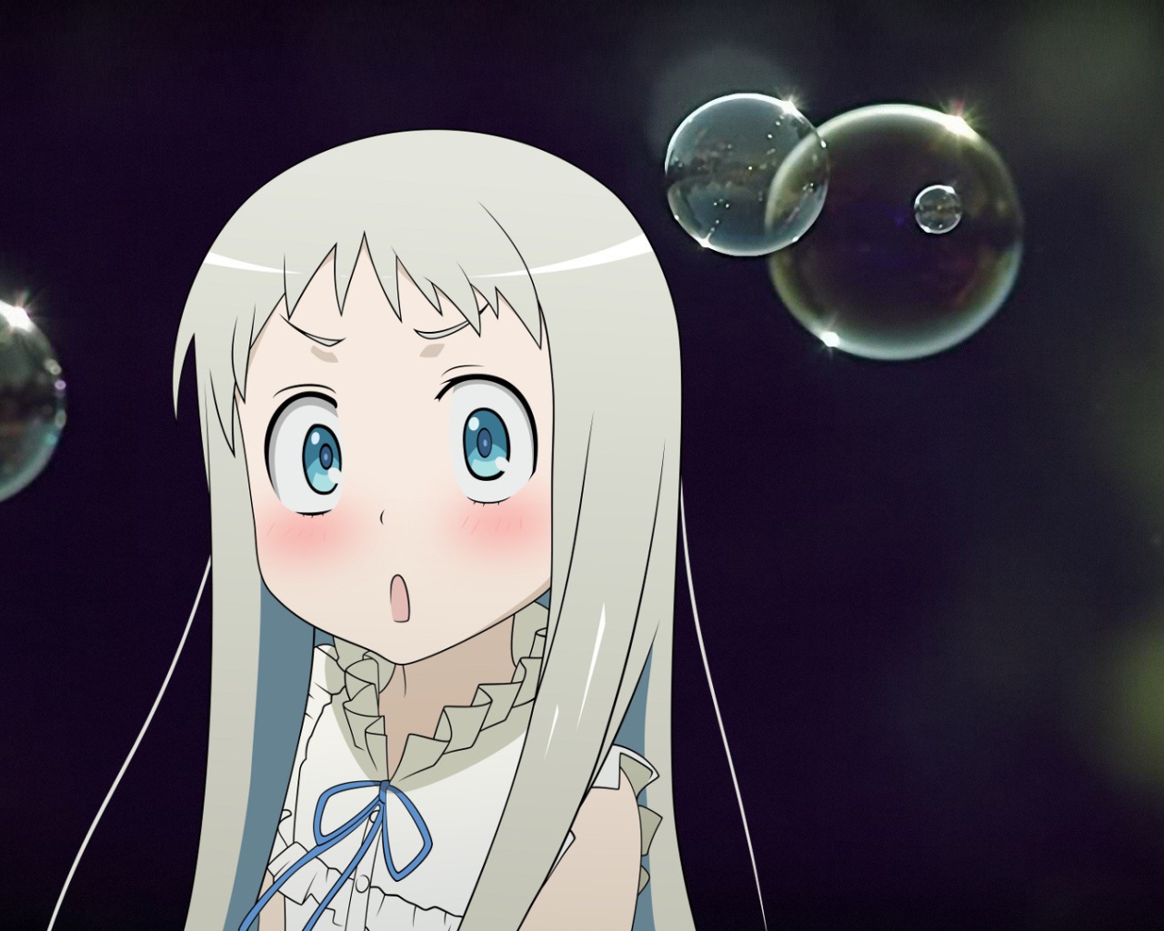 Девушка призрак в аниме Honma Meiko