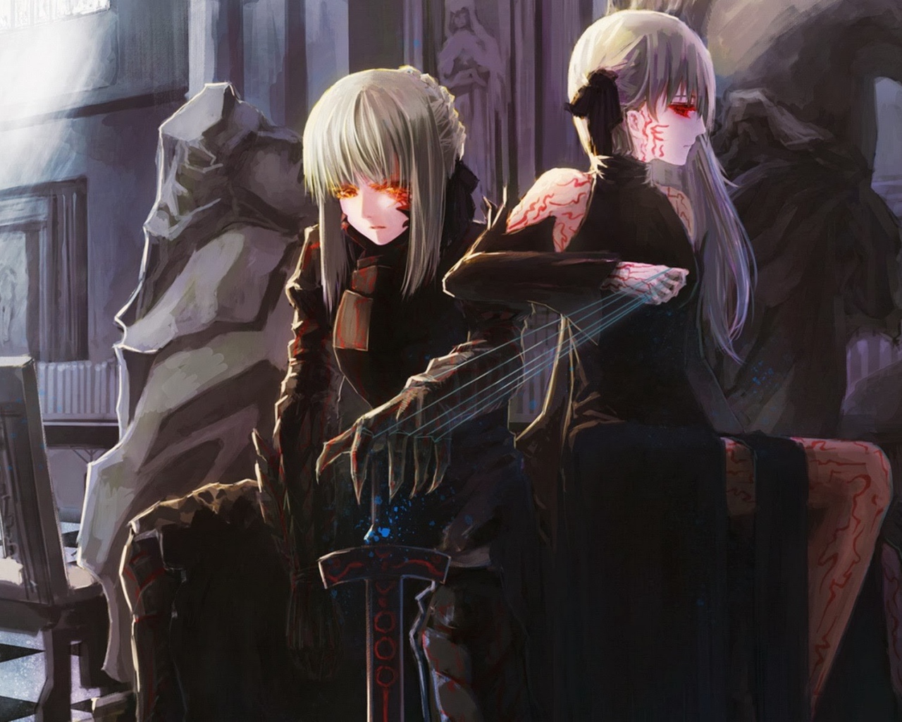 Девушки из аниме Fate-Zero