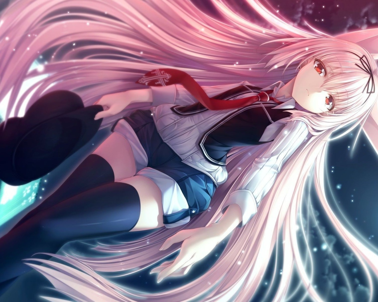 Девушка из аниме Gleam Garden no Shoujo