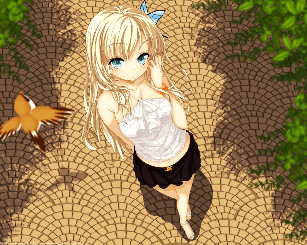 Девушка из аниме У меня мало друзей