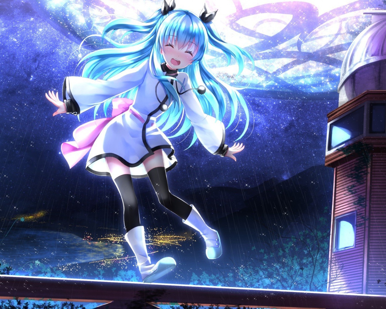 Девушка из аниме Метод Небес