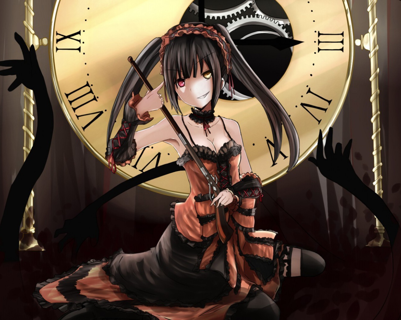 Девушка с оружием, аниме Date A Live