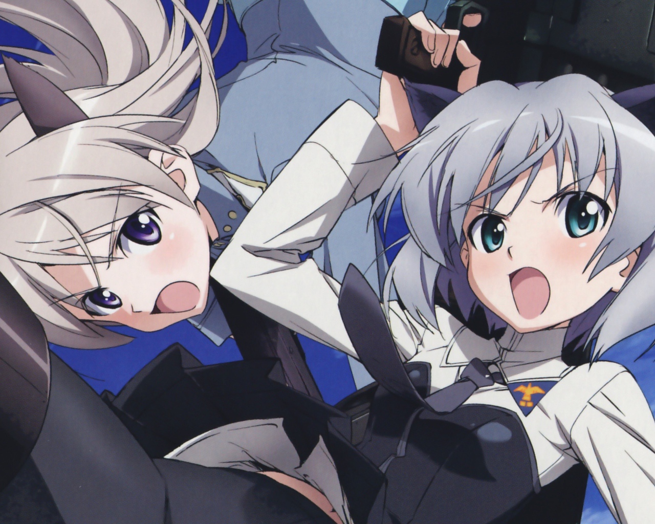 Девушки из аниме Штурмовые ведьмы