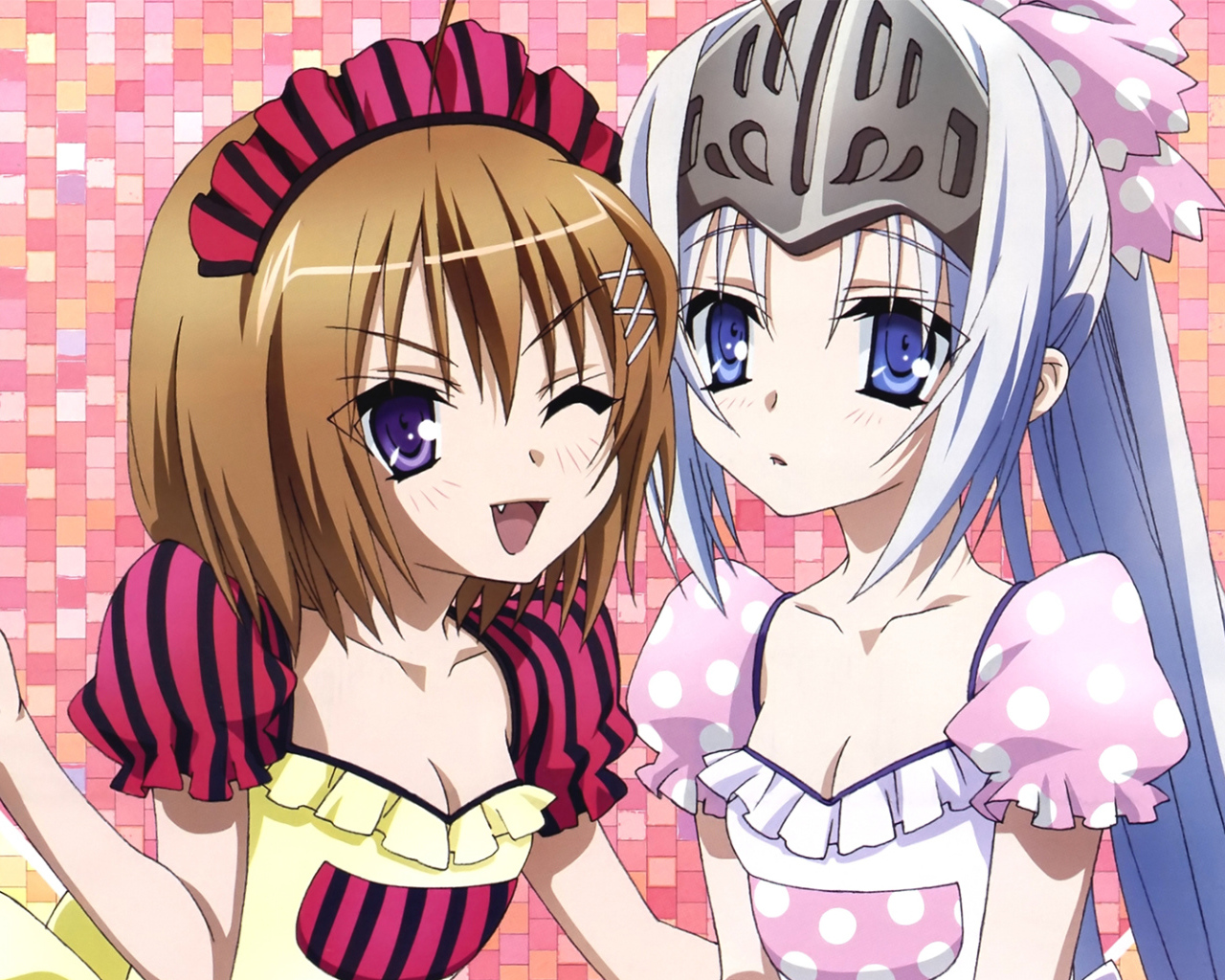 Девушки из аниме Уж не зомби ли это