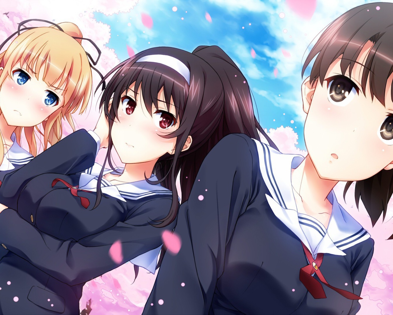 Девочки школьницы из аниме Как создать скучную героиню