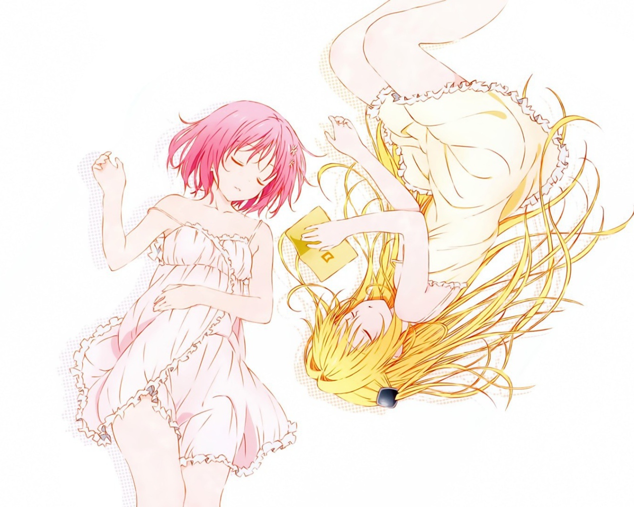 Золотой мрак в аниме Любовь и прочие неприятности