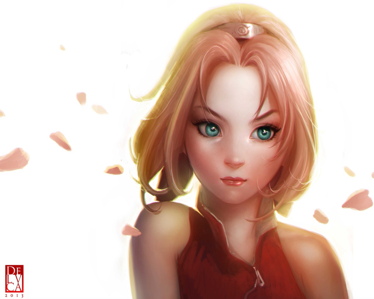 Зеленоглазая героиня аниме Сакура Харуно