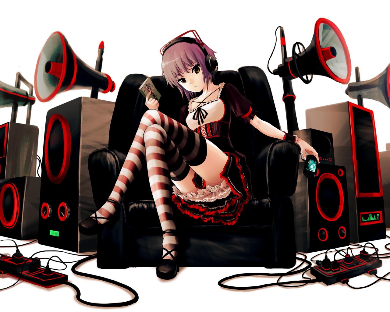 Харухи Судзумия из аниме любит музыку