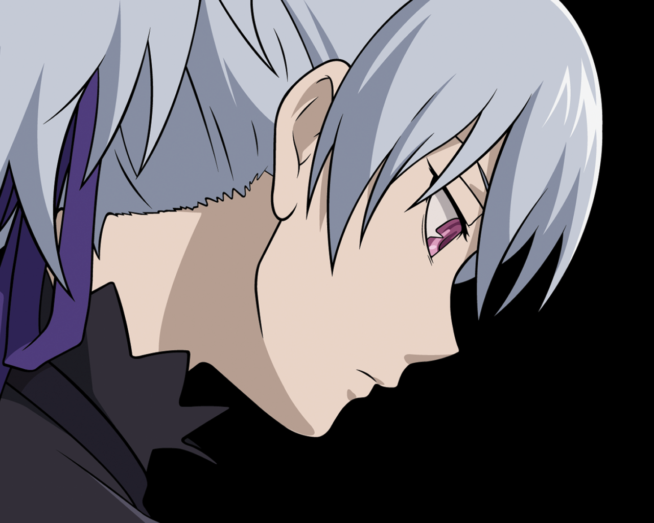 Герой аниме  Темнее черного