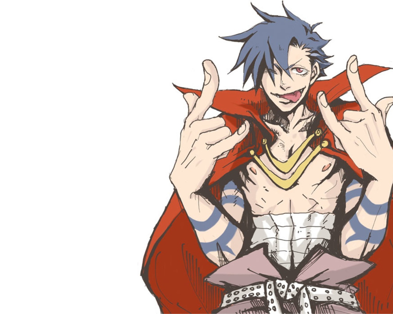 Герой аниме Гуррен-Лаганн