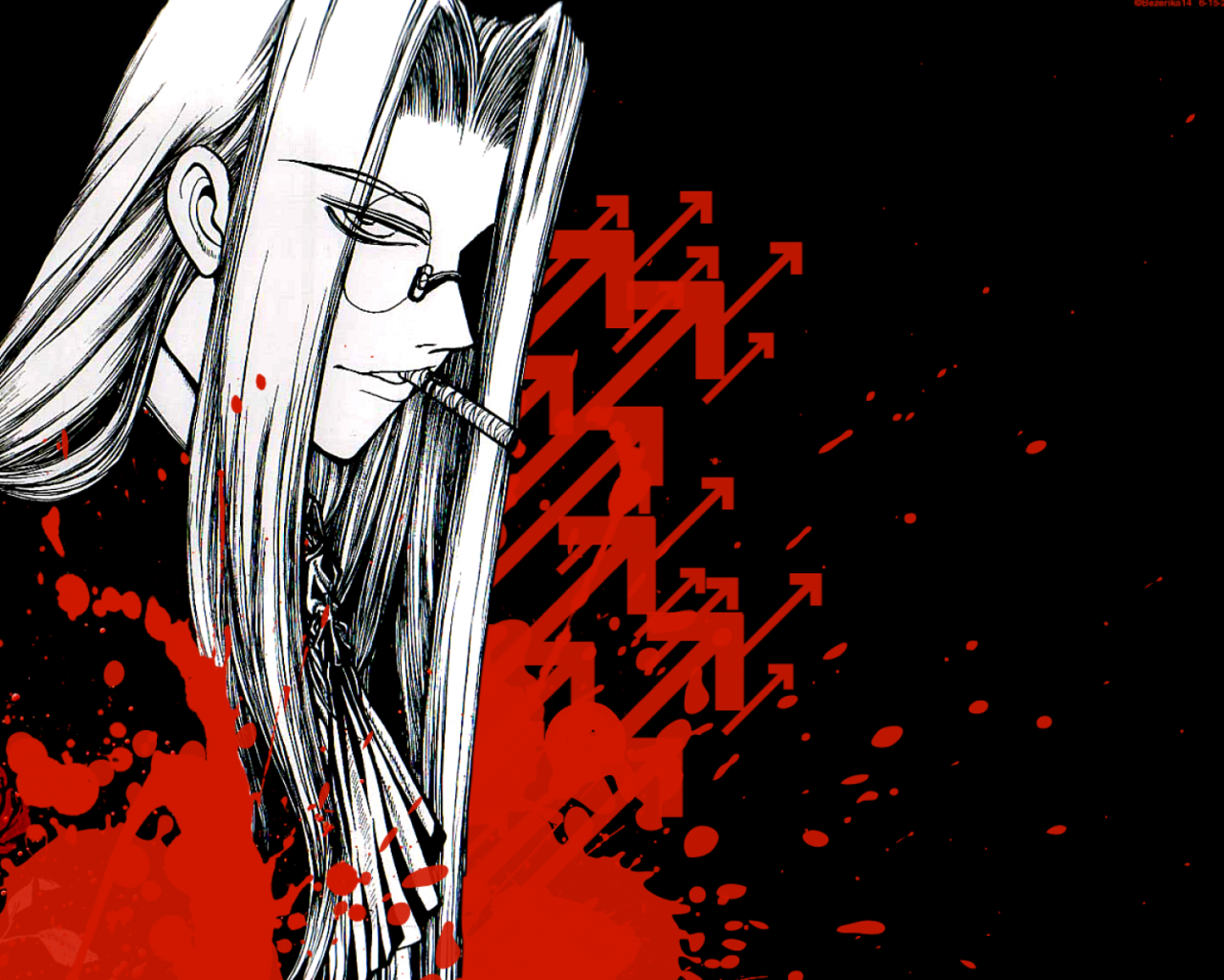 Герой аниме Hellsing